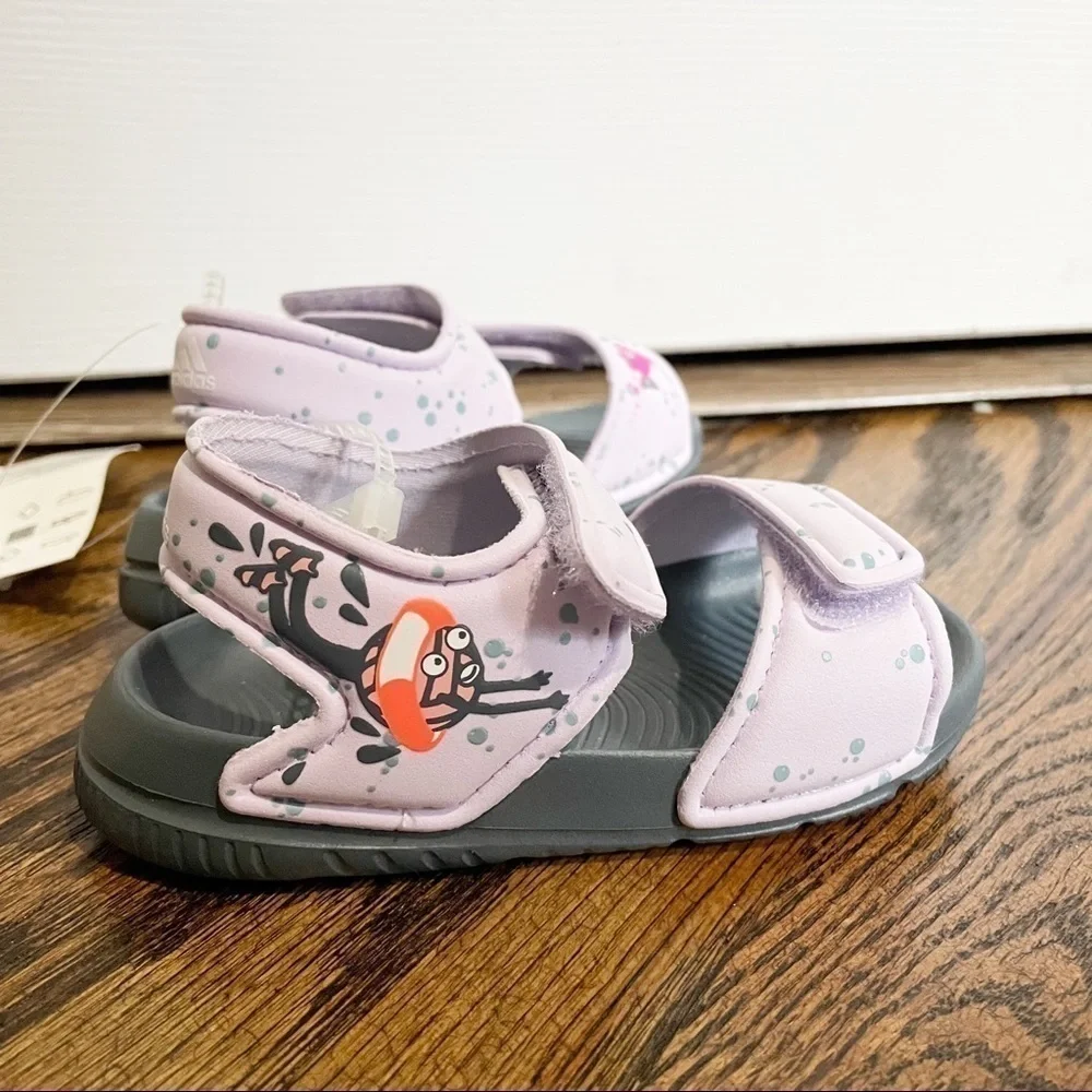 NWT Adidas AltaSwim Lightweight Sandals Water Shoes Toddler